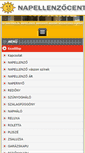 Mobile Screenshot of napellenzocentrum.hu